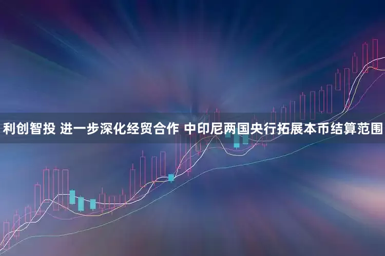 利创智投 进一步深化经贸合作 中印尼两国央行拓展本币结算范围